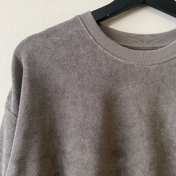 NWT Paper Label 100% Cotton Sasha Sweatshirt Charcoal Grey - Picture 6 of 12